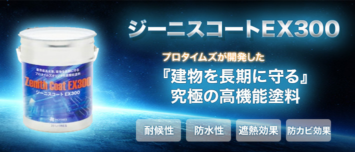 ジーニスコートEX300|プロタイムズが開発した