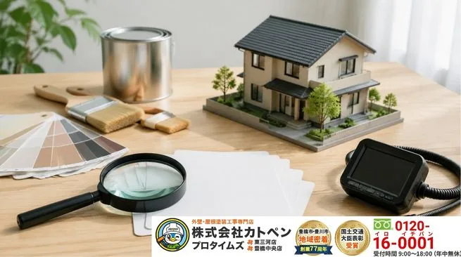 口コミだけで塗装業者選びに迷ったら豊橋市・豊川市のカトペンへ
