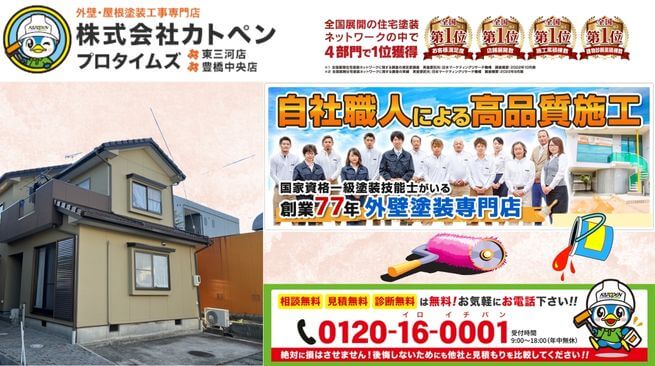 カトペンと安心の未来へ―お問い合わせ・来店で外壁リフォームの安心相談を