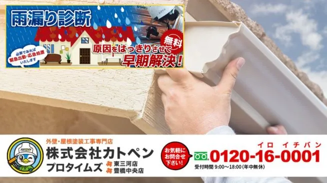 無料で早期診断しながら雨どいを修理して雨漏り対策を！