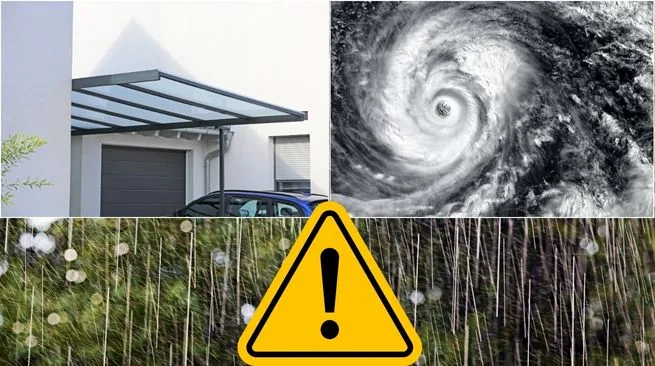カーポートは台風で被害を受けやすい