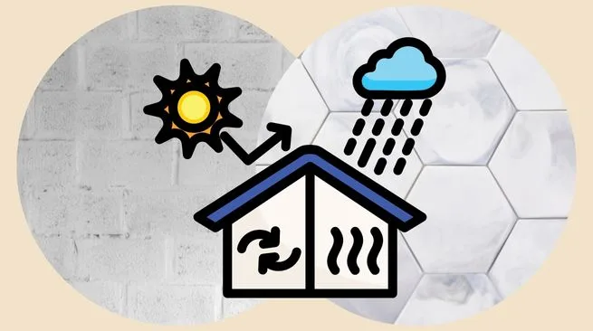 積水ハウスの外壁：ダインコンクリートと磁器タイルの重厚設計