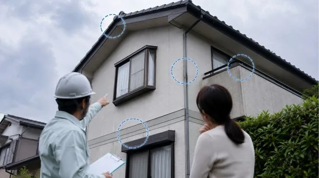 調査では目視だけでなく「水分の残り方」も見る