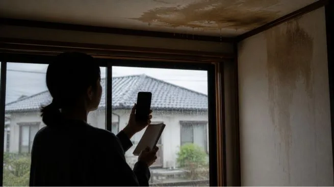 次の雨までに「経過」と「相談前の質問」をまとめる
