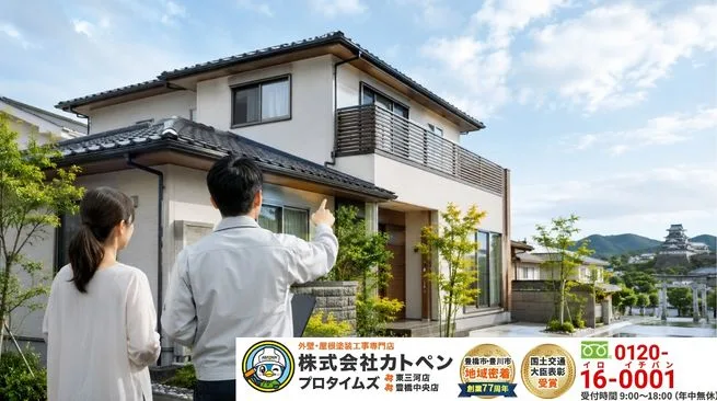 原因が分からない雨漏りはカトペンの診断から始めましょう