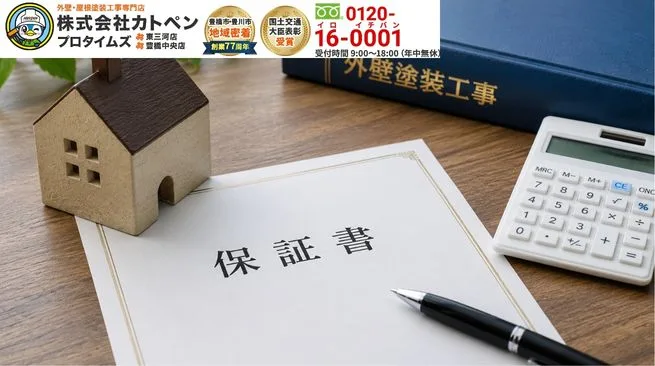 豊川市の外壁塗装で10年保証は本当に安心？保証書で確認すべき範囲と注意点