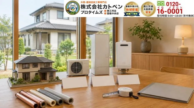 豊川市・豊橋市のエコキュートと給湯器のご相談はカトペンへ